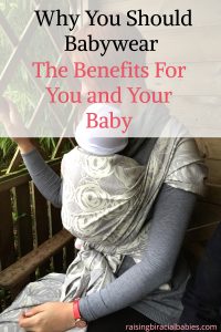 Benefits of babywearing