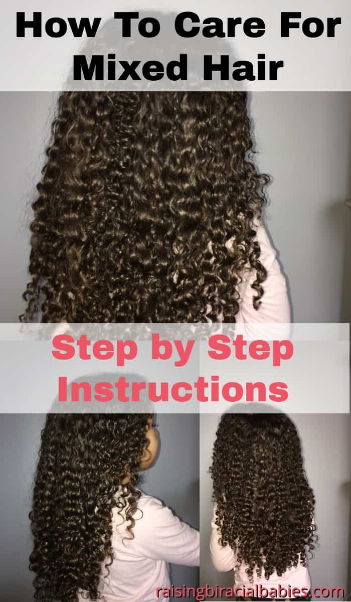 How to Care for Mixed Hair (Step by Step Instructions)