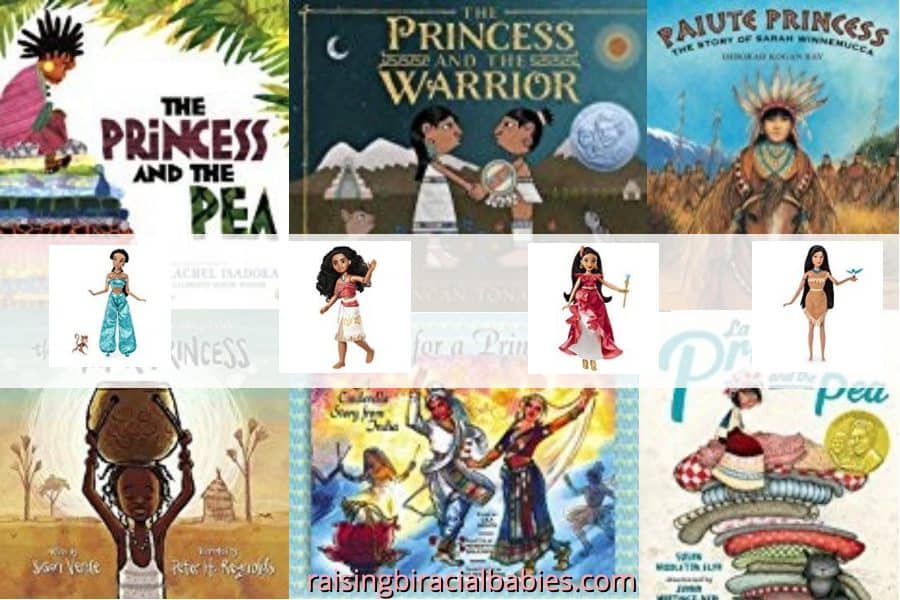 multicultural princess books and dolls | multicultural princesses | diverse books for children | diverse books for girls | diverse princesses
